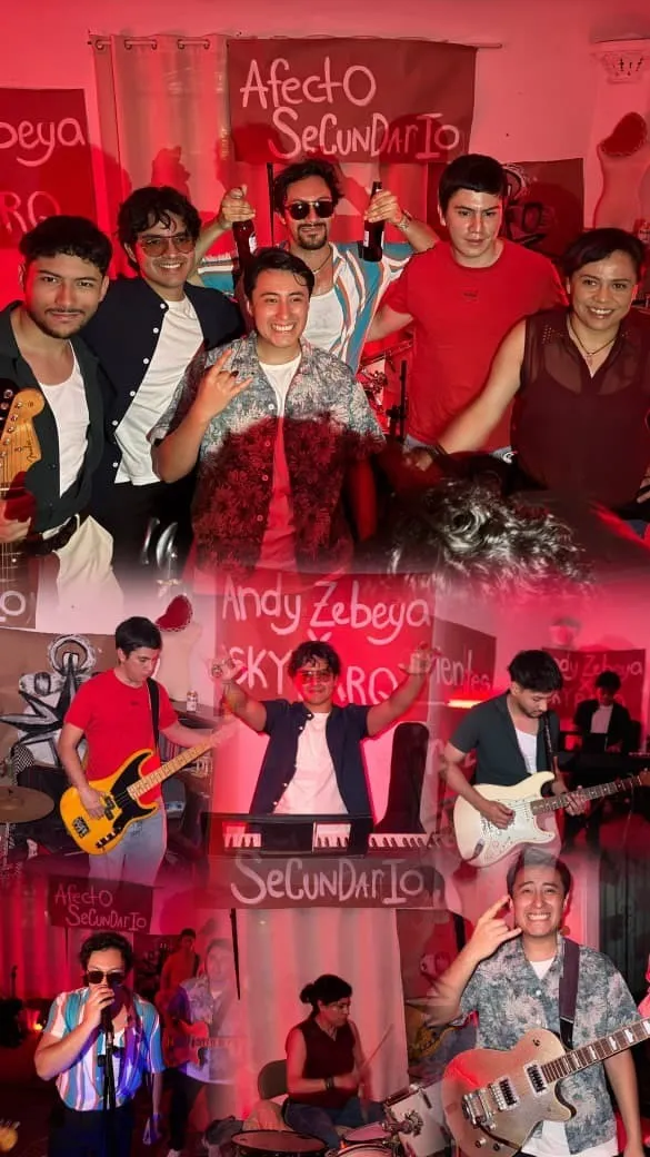 Collage de Polaris en la Pachanga Chilanga, Condesa